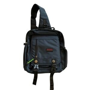 Nicgid Sling Bag Mens OS Black Tactical Crossbody Shoulder Backpack